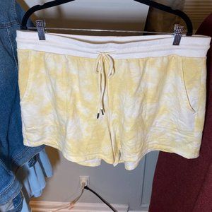 Stars Above yellow tie dye shorts - Size XXL